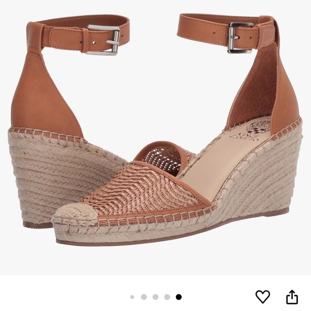 Vince Camuto Valissa woven wedge sandal NWT